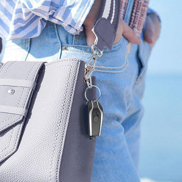 Mini Keychain Power Bank 1500mAh | Pocket-Sized Emergency Charger for Smartphones & Gadgets